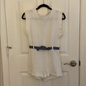 Club Mónaco Belted Romper